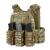 M-Tac - Panel Velcro na 5 Nabojów Kal. 12 - Cordura - Multicam - 10520008