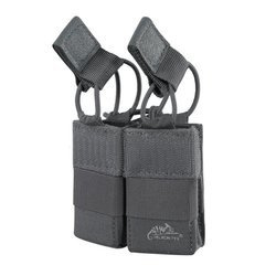 Helikon - Podwójna ładownica na magazynki pistoletowe Competition Double Pistol Insert - Shadow Grey - IN-C2P-CD-35