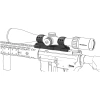 Vector Optics - Jednoczęściowy montaż lunety celowniczej - 30 mm - Wysoki profil - Picatinny - XASR-3013