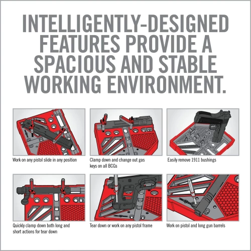 Real Avid - Zestaw narzędzi rusznikarskich Master Bench Block Pro Kit - AVMBBPKIT