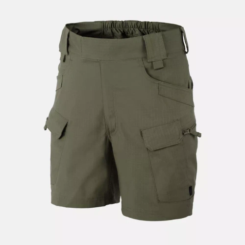 Helikon - Spodenki taktyczne Urban Tactical Shorts UTS - 8,5" - PolyCotton Stretch Ripstop - Olive Green - SP-UTU-SP-02