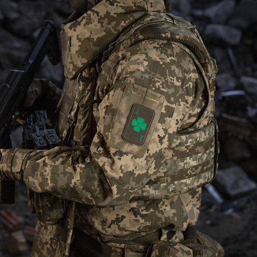 M-Tac - Naszywka Szczęśliwa Karta - Cordura 500D - Koniczyna - Ranger Green - 51391023