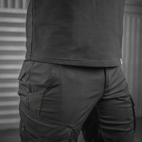 M-Tac - Sweter wojskowy całoroczny 4 Seasons - Czarny - 20044002