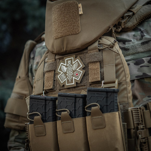 M-Tac - Naszywka medyczna haftowana Paramedic - Coyote - 51432005