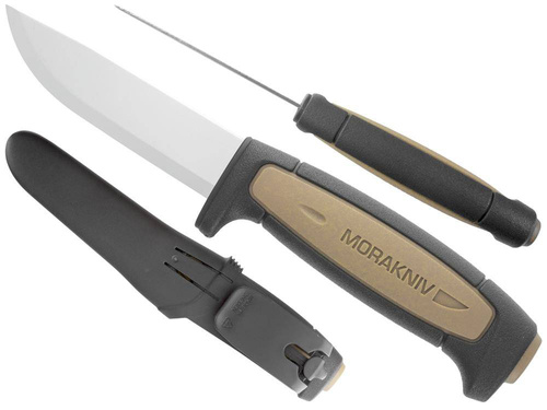 Morakniv - Nóż Craft Pro Rope - Sandvik 12C27 - Czarny/Kremowy - 12245