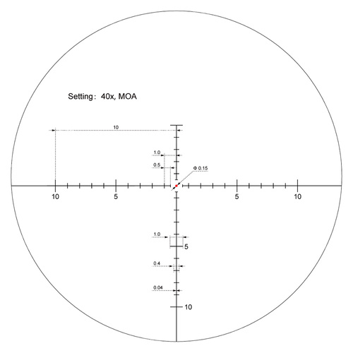 Vector Optics - Luneta celownicza Minotaur 12-60x60 GEN II - MFL - SFP - SCOL-40 