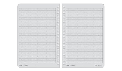 Rite in the Rain - Notatnik wodoodporny - 4 5/8 x 7" - 873 - Szary