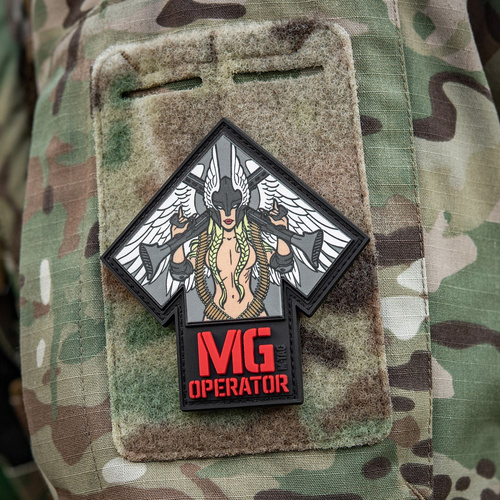 M-Tac - Naszywka MG Operator - PVC - Drukowana - Pełny kolor - 51348102