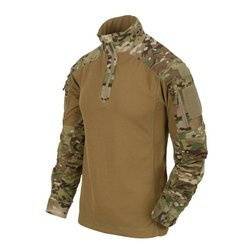 Helikon - Bluza wojskowa MCDU Combat Shirt - NyCo Ripstop - MultiCam Coyote - BL-MCD-NR-3411A