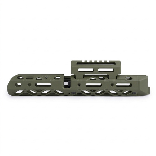 Średnie łoże z krótką nakładką rury gazowej Kruk - Olive Drab Green - CRC 1U020A-ODG