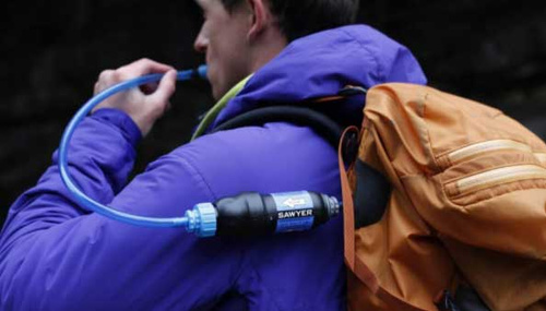 Sawyer - Filtr do wody Squeeze Water Filtration System - Niebieski - SP129