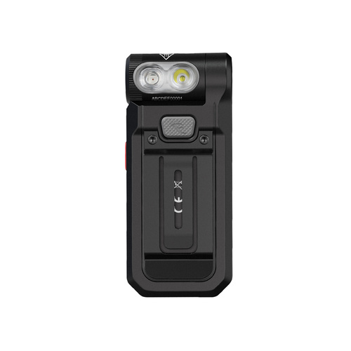 Fenix - Latarka LED SW05R-RED z akumulatorem 700 mAh - 150 lm - Czarna - SW05R-RED black