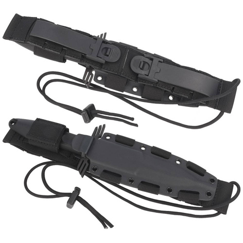 Extrema Ratio - Nóż wojskowy Ermes Black Operativo - N690 - Czarny - 04.1000.0443/BLK-O