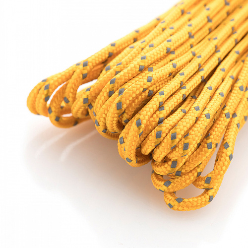 M-Tac - Paracord Minicord - 2 mm - 15 m - Goldenrod Reflective - 10271134