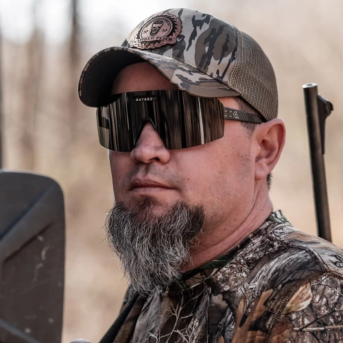 Gatorz - Okulary balistyczne Havok - ANSI Z87+ - Smoke - Czarne - GZ-13-046