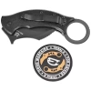 Fox - Nóż składany Tribal K Karambit - Liner Lock - G10 - N690Co - Czarny - FX-802