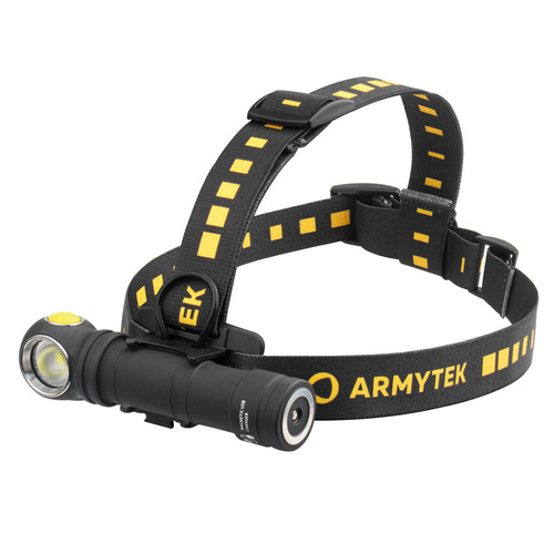 Armytek - Latarka czołówka Elf C2 Max - 4500 lm - Białe zimne światło - Czarna - F10801PC