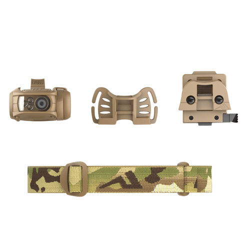 Princeton Tec - Latarka czołowa wojskowa REMIX PRO MPLS - RD - TAN / MultiCam - RMX300PRO-NOD-RD-MC