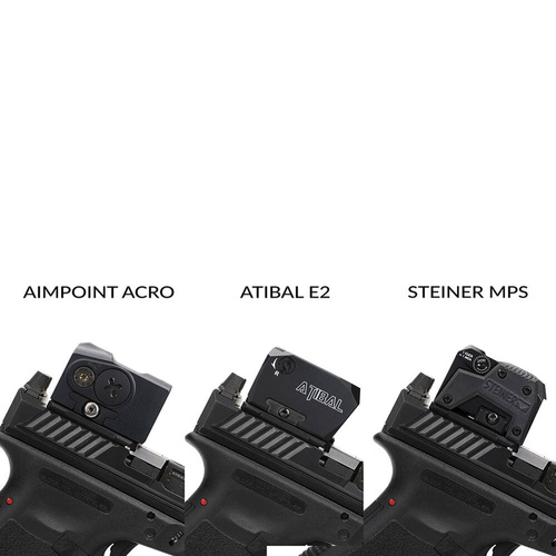 Strike Industries - Płytka montażu celownika Strike RMR to ACRO - Glock RMR - Czarny - SI-ACRO-RMR