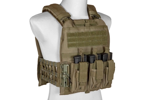 GFC Tactical - Kamizelka taktyczna 9039 Basic - Oliwkowa - GFT-18-033050