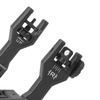 Strike Industries - Przyrządy celownicze Sidewinder II BUIS Backup Iron Sights - Czarne - SIDEWINDERII-BK