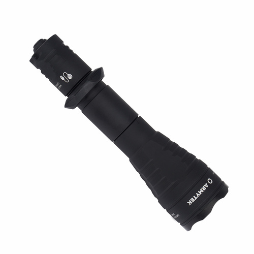 Armytek - Latarka taktyczna Predator Pro Magnet USB - Warm - 1400 lumenów - F07301W
