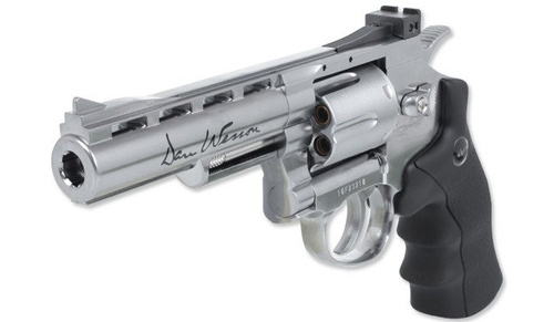 ASG - Replika rewolweru Dan Wesson 4'' Revolver - Silver - 16181