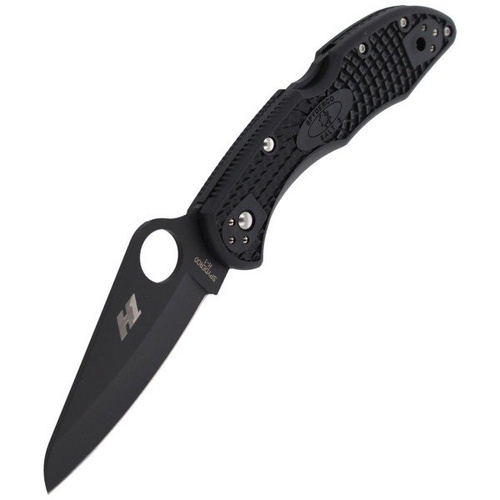 Spyderco - Nóż składany Salt™ 2 FRN Black / Black Blade - C88PBBK2