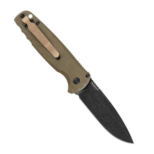 Benchmade - Nóż taktyczny 4300BK-02 CLA - CPM MagnaCut - Czarny / Brązowy - 4300BK-02