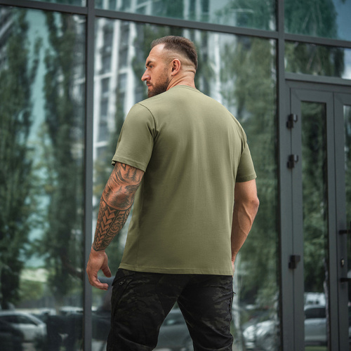 M-Tac - Koszulka Cotton HARD - Bawełna - Oliwkowy - 80098038