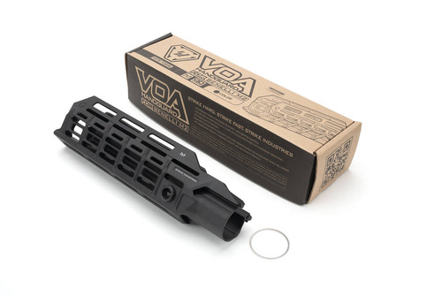Strike Industries - Łoże M-LOK do Benelli M2 VOA Handguard - Drop-In - Quick Detach - Czarne - SI-VOA-BM2-RAIL-BK