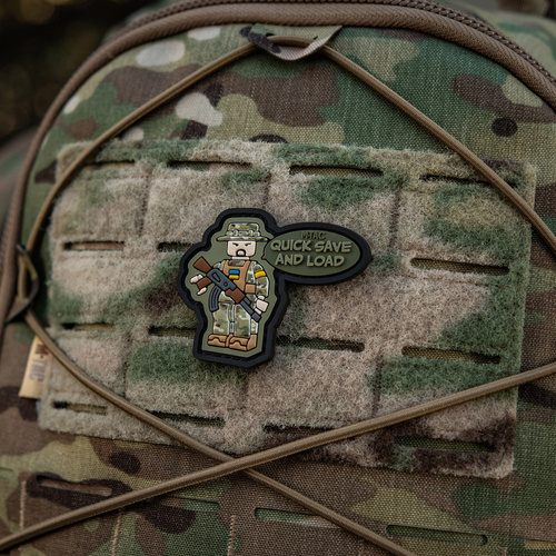 M-Tac - Naszywka Morale Patch 3D Quick Save and Load - PVC - MultiCam - 51348347