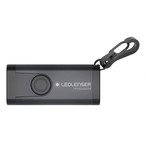 Ledlenser - Latarka brelok LED K4R - Aluminium - 120 lm - Szara - 502132