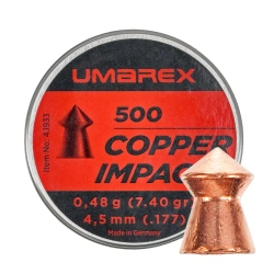 Walther - Śrut do wiatrówki Diabolo Copper Impact - 4,5 mm - 500 szt. - 4.1933