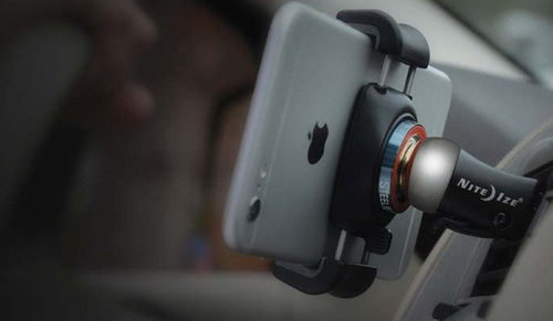 Nite Ize - Uchwyt na telefon Steelie FreeMount Vent Kit - STFK-01-R8