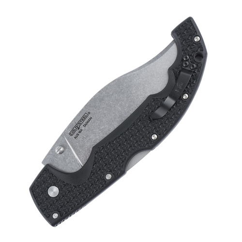 Cold Steel - Nóż składany Voyager Vaquero XL Serrated - AUS10A - Czarny - 29AXVS