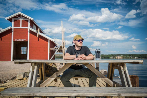 Helikon - Czapka z daszkiem Folding Outdoor Cap - Shadow Grey - CZ-FOC-NL-35