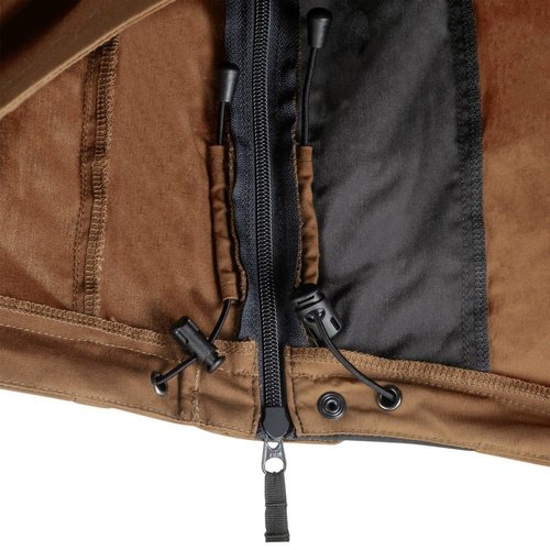 Helikon - Kurtka softshellowa Anorak Woodsman - DuraCanvas - Czarny - KU-WDN-DC-01