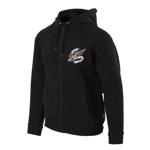 Helikon - Bluza rozpinana Come and take it Hoodie - Bawełna - Poliester - Czarny - BL-CTT-CB-01
