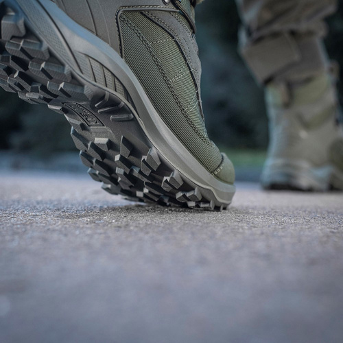 M-Tac - Buty taktyczne za kostkę jesienno-zimowe - Cordura - Ranger Green - 1JJ143/9TPLV