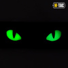 M-Tac - Naszywka 3D PVC Cat Eyes - Czarny / Fluo - 51114002