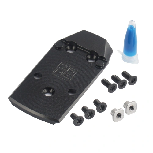 Płytka montażowa 2BME do Kimber 2K11 dla RMR/SRO/HS 407C, 507C, 508T, 507 COMP i Redwin Cobra RMR - Czarna - 2BME054