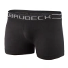 Brubeck - Bokserki męskie bezszwowe Comfort Cotton - Czarne - BX1005
