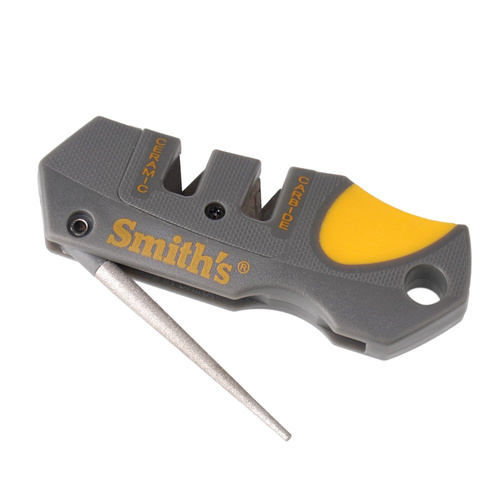 Smith's - Ostrzałka do noży Pocket Pal - Szary / Żółty - 50918