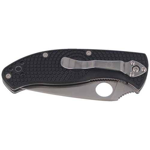 Spyderco - Nóż składany Tenacious™ FRN Black Plain - C122PBK