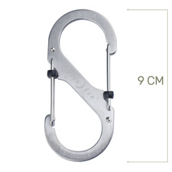 Nite Ize - Karabinek S-Biner #4 SlideLock - Stalowy - LSB4-11-R3