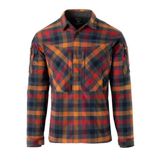 Helikon - Koszula taktyczna MBDU - Nylon Sorona Blend - Dark Autumn Checkered - KO-MBD-NS-2O