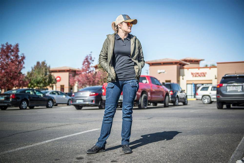 Helikon - Damska kurtka Women's Wolfhound Hoodie® - Taiga Green - KU-WWH-NL-09