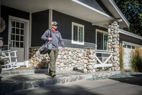 Helikon - Torba na ramię Wombat Mk2® - Czarna / Szara melanż - TB-WB2-NL-M1