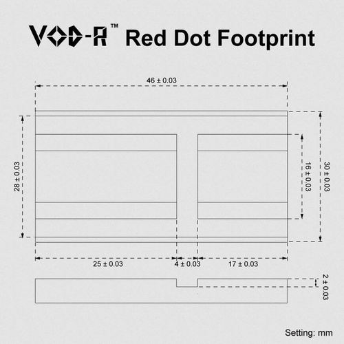 Vector Optics - Kolimator zamknięty Frenzy Plus 1x18x20 - SCRD-63